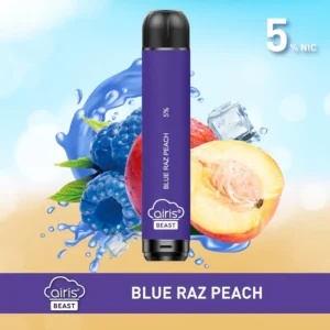 Blue Raz Peach Beast 4000